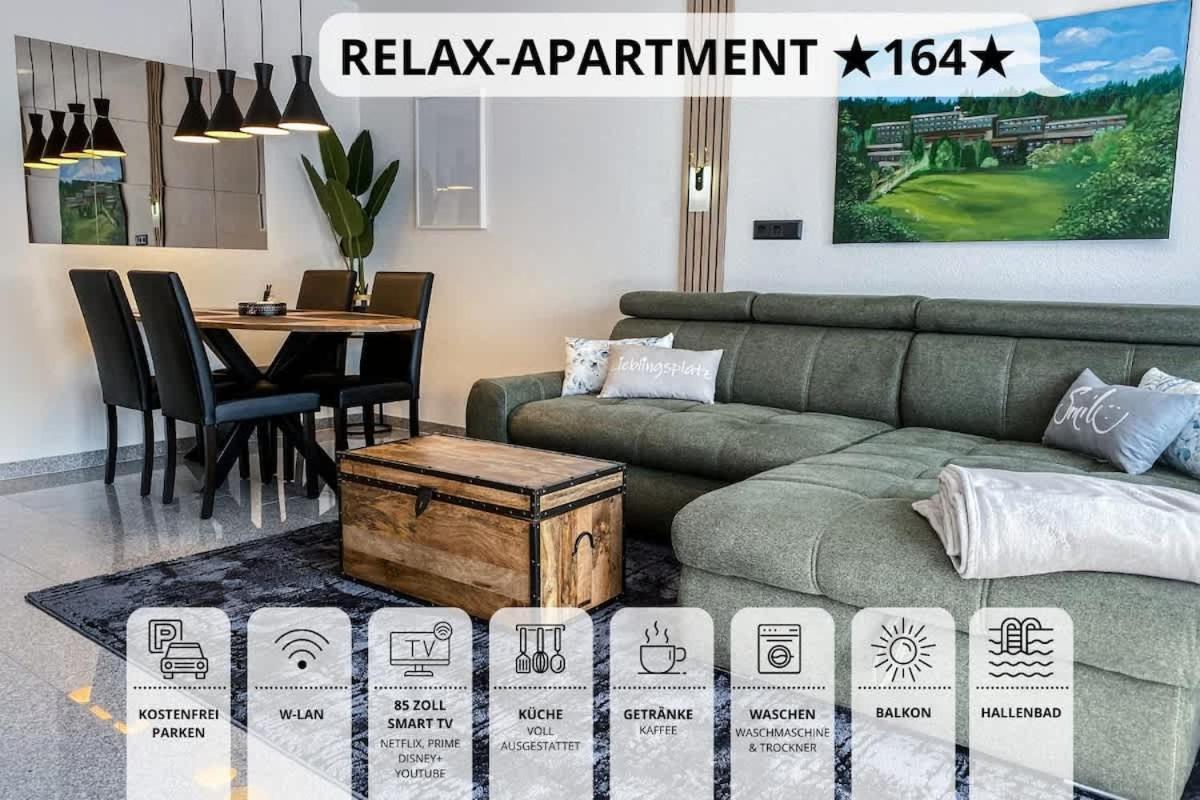Relax-Apartment 164 Mit Indoor-Pool, Sauna, Kueche Und Netflix سخوناخ المظهر الخارجي الصورة